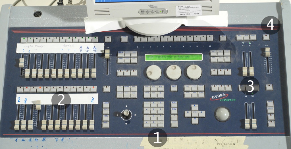 The light control desk Hydra Scan Compact by the manufacturer LT.