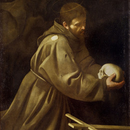 Saint Francis in Prayer (Caravaggio