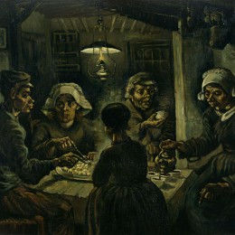 The Potato Eaters by Vincent van Gogh.