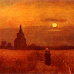 The Old Tower in the Fields by Vincent Van Gogh